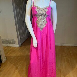 LILLY PULITZER KELSEA SILK MAXI DRESS SIZE 00